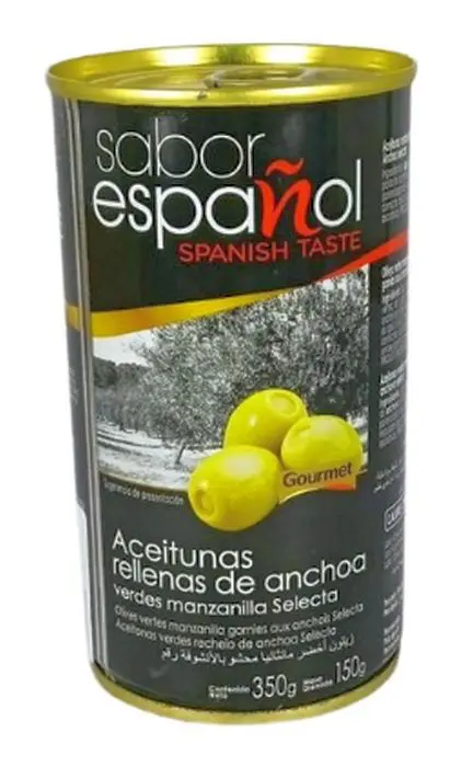 ACEITUNAS RELLE ANCHOA ESP 150 GR UND