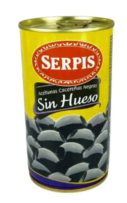ACEITUNAS SIN HUESO CACERENAS NEGRAS UND