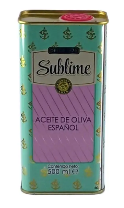 ACEITE OLIVA SUBLIME ESP LAT 500 ML UND