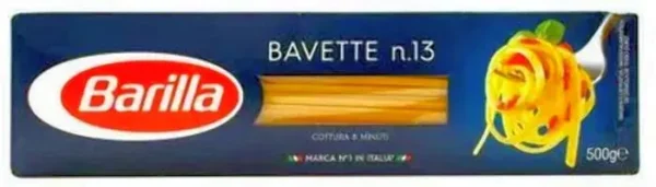 PASTA BAVETTE BARILLA N13  500 GR UND