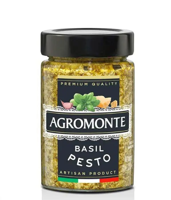 SALSA PESTO AL BASILICO AGROMONTE 200 G UND