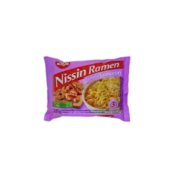 SOPA INST CAMARON NISSIN RAMEN 85 G UND