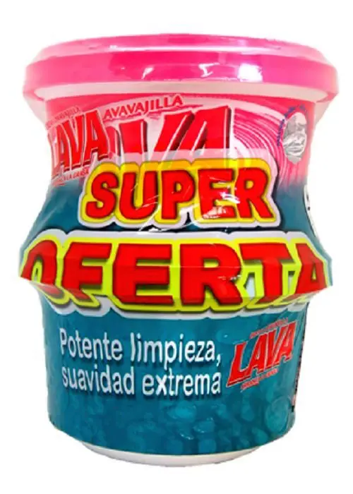 LAVALOZA LAVA ROSADO 400 G 2 UND