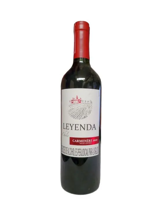 VINO TINTO LEYENDA CARMENERE 750 ML UND