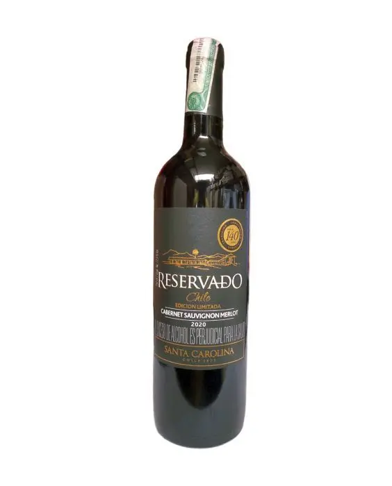 VINO TINTO SANTA CAROLINA RESERVAD 750 M UND