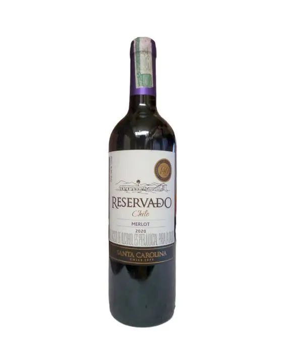 VINO TINTO MERLOT STA CAROLINA 750 ML UND