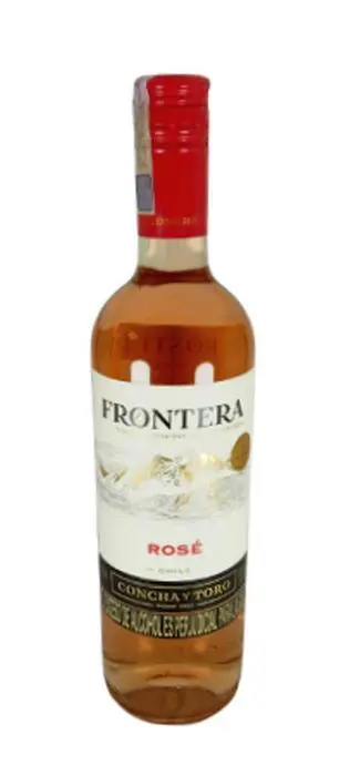 VINO ROSADO MERLOT FRONTERA 750 ML UND