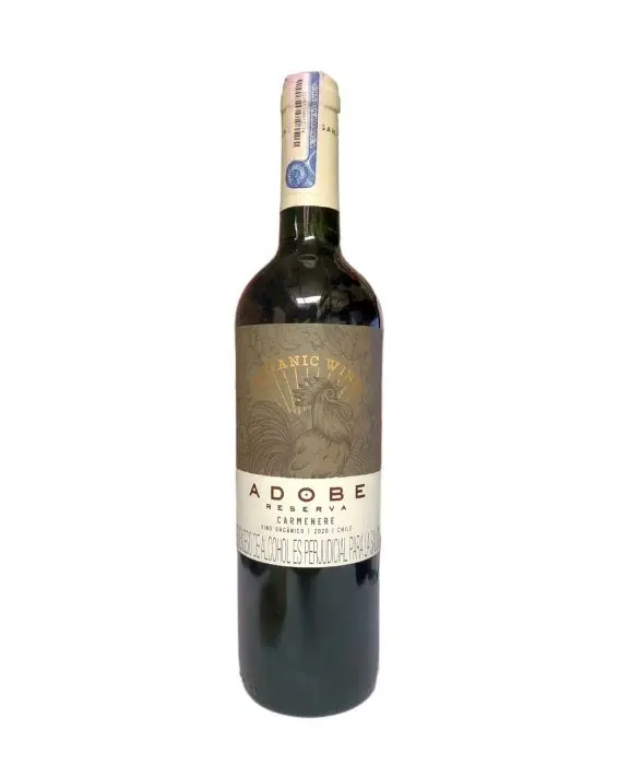 VINO ADOBE CARMENERE ORGANIC WINE 750 ML UND