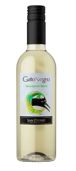 VINO BLANCO GATO NEGRO 375 ML UND