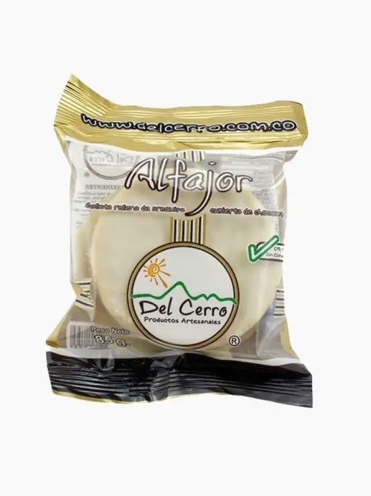 ALFAJOR CHOCOLATE BLANCO DEL CERRO 85 G UND