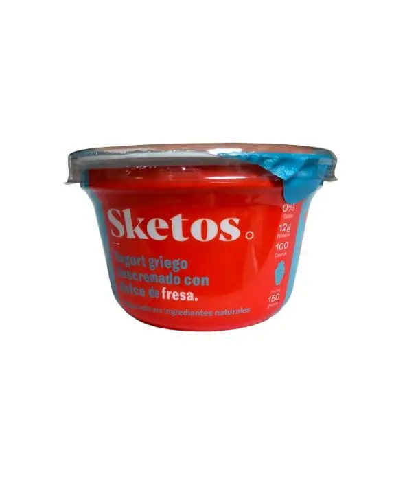 YOGURT GRIEGO SKETOS FRESA 150 G UND