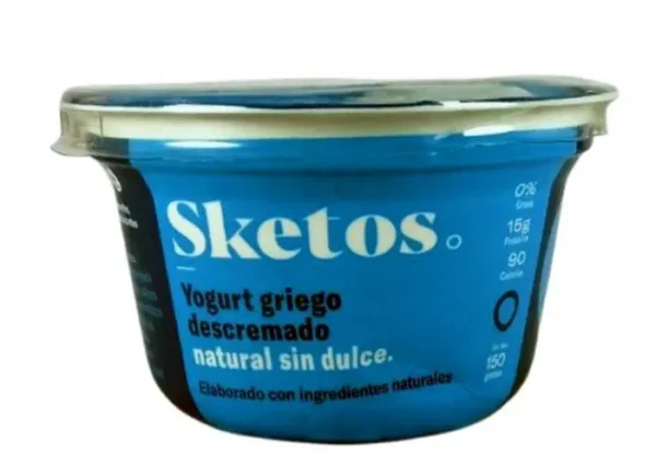 YOGURT GRIEGO SKETOS NATURAL 150 G UND