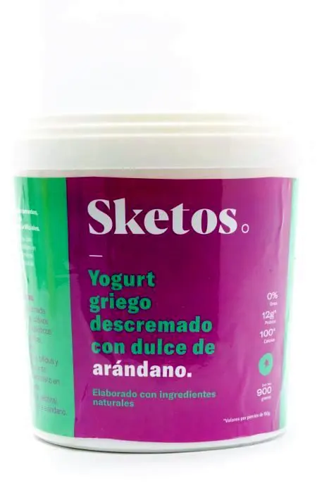 YOGURT GRIEGO  SKETOS ARANDANOS 900 GR UND
