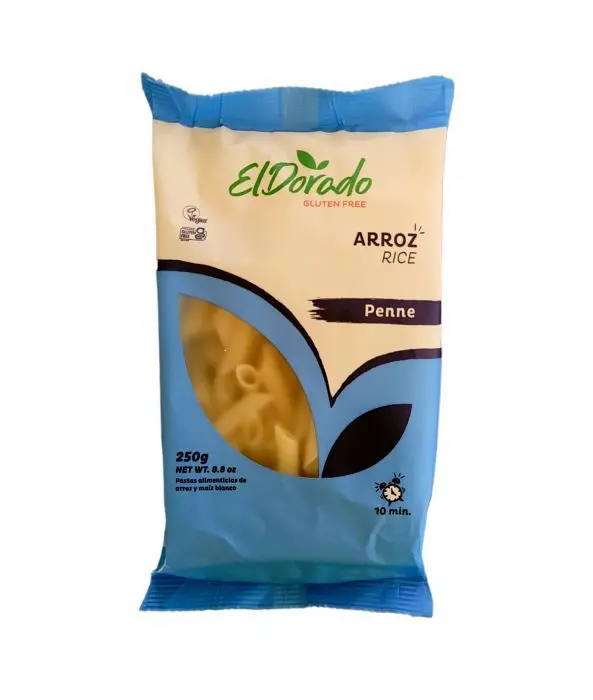 PASTA PENNE DE ARROZ EL DORADO 250 G UND