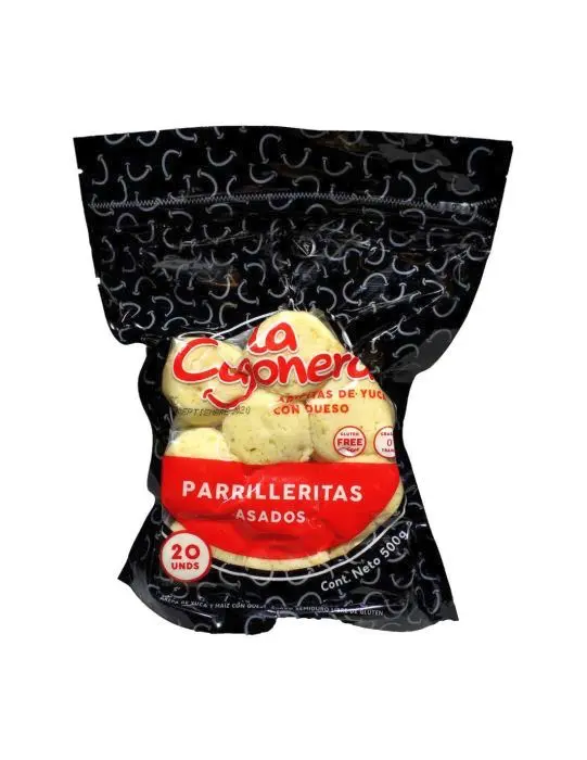 AREPA PARRILLERITAS LA CAJONERA 500 G UND