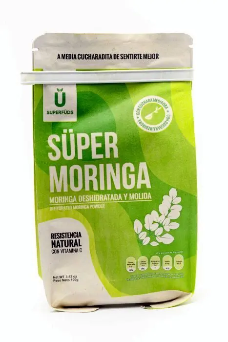 MORINGA SUPERFS DESHIDRATADA 100 GR UND