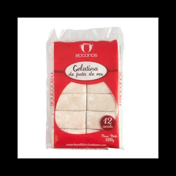 GELATINA PATA BOCANOS 150 G UND