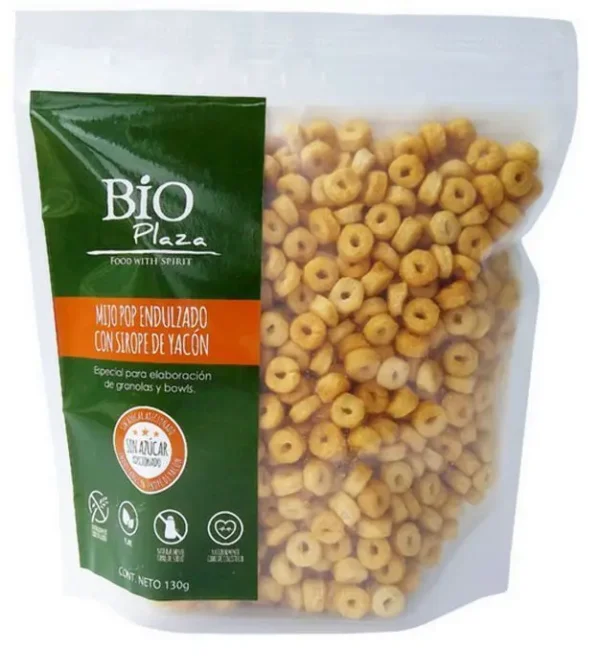CEREAL MIJO YACON BIOPLAZA 130 GR UND