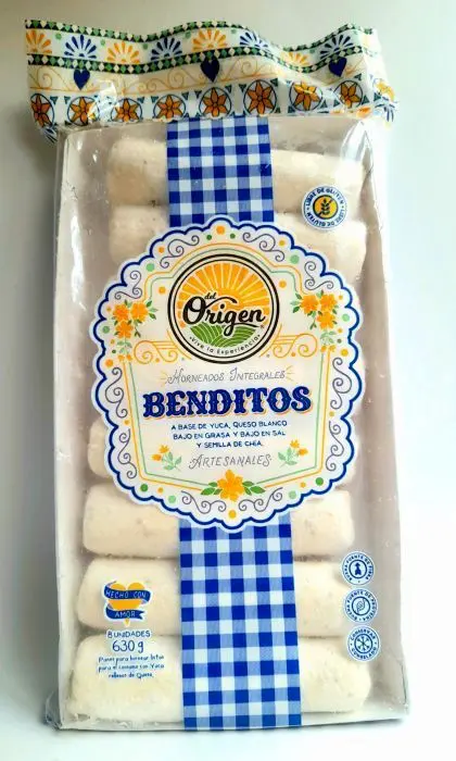 DEDITOS BENDITOS GLUTEN DEL ORIGEN 630 G UND