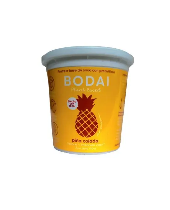 YOGURT VEGANO BODAI PINA COLADA 140 G UND