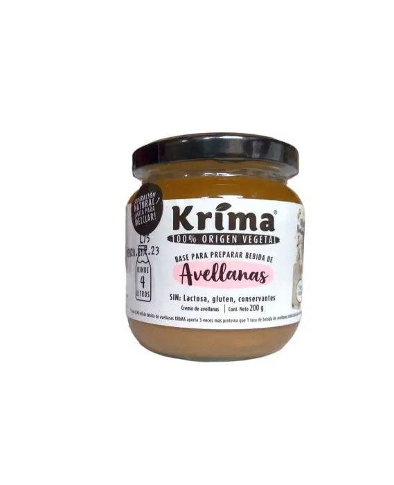 CREMA DE AVELLANAS KRIMA 200 G UND