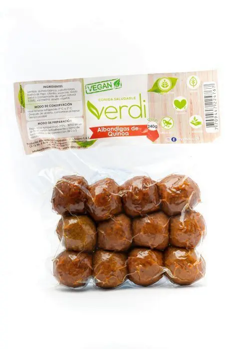 ALBONDIGAS VERDI DE QUINOA 240 G UND