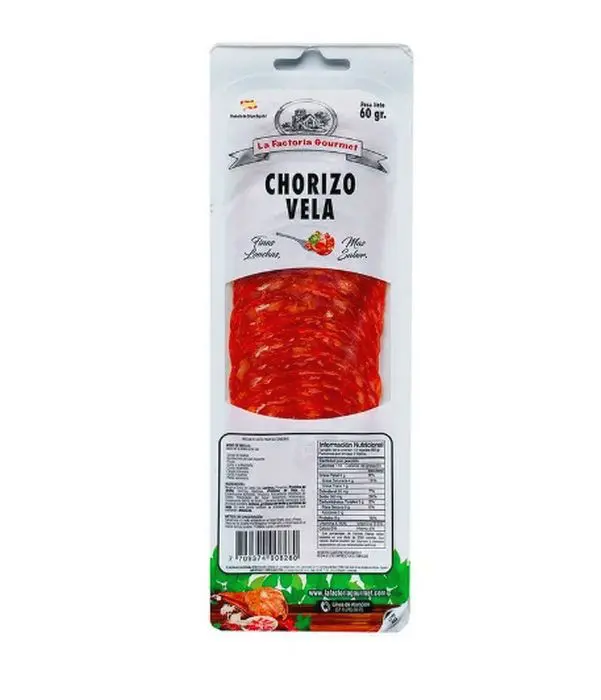 CHORIZO VELA LA FACTORIA GOURMET 60 GR UND