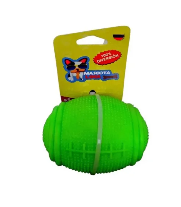 JUGUETE FUTBOL AMERICA MASCOTA LOCA UND UND