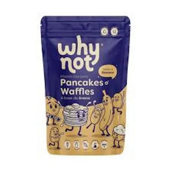 MEZCL WHY NOT PANCAK WAFFL BANANO 300 G UND