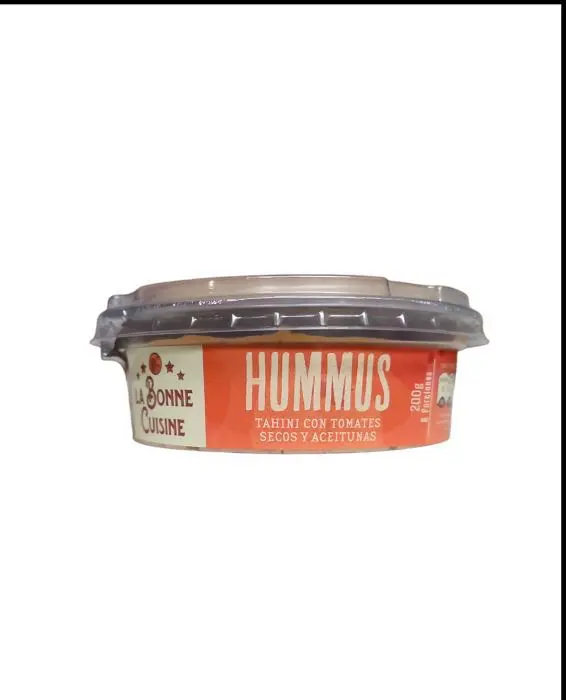 HUMMUS TAHINI TOMATES SECOS ACEIT 200 GR UND