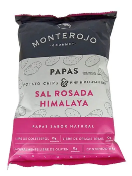 PAPAS FRITAS MONTEROJO SAL HIMALA 115 GR UND