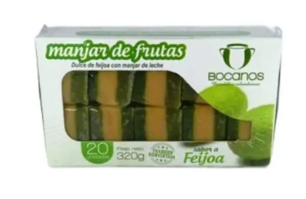 BOCADILLO MANJAR DE FRUTAS BOCANO FEIJOA UND