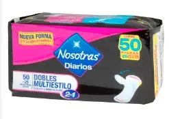 PROTECTORES NOSOTRAS DIA DOBLES 25 UN UND