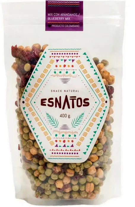 PASAB ESNATOS MIX CON ARANDANOS 400 G UND