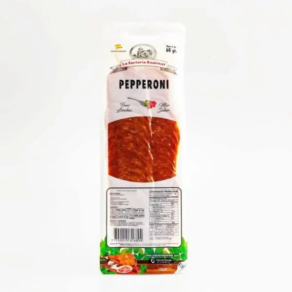 PEPPERONI LA FACTORIA GOURMET 60 G UND