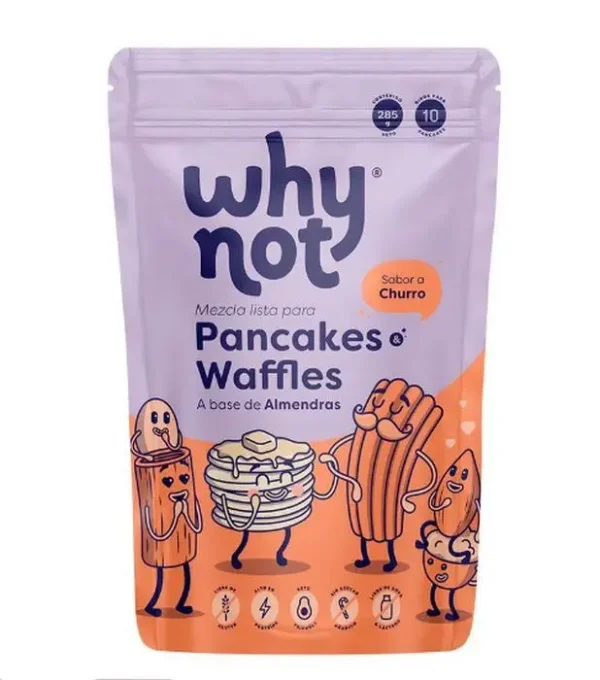 MEZCL WHY NOT PANCAK WAFFL CHURRO 300 G UND