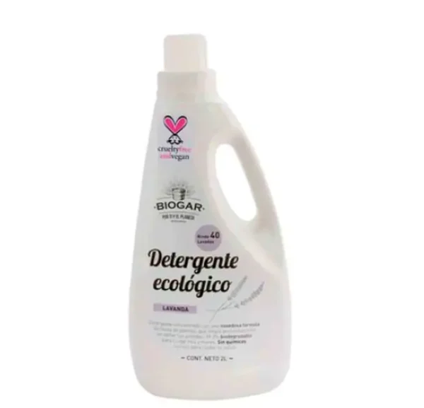 DETERG LIQ BIOGAR ECOLOGICO LAVANDA 2 L UND