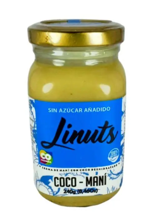 CREMA DE MANI LINUTS COCO MANI 240 G UND