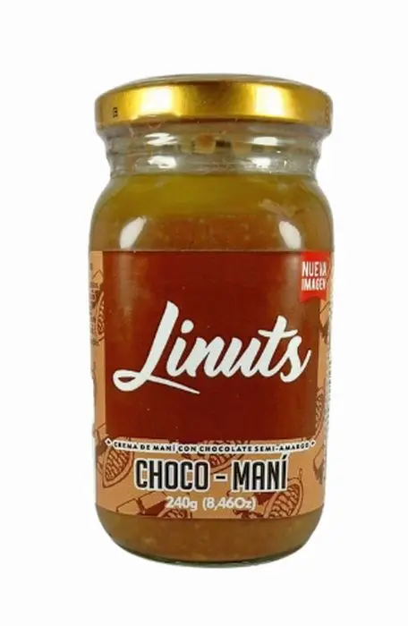CREMA DE MANI LINUST CHOCO MANI 240 G UND