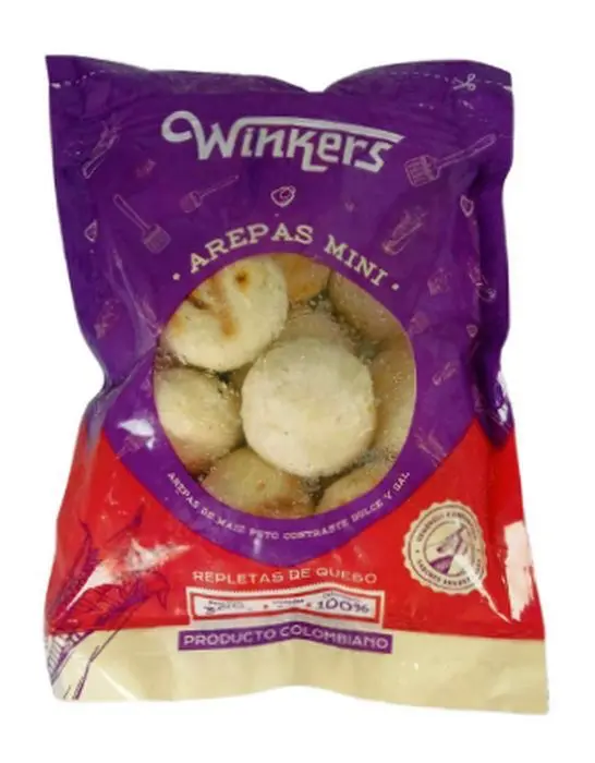 AREPA MINI MAIZ DULCE Y SAL WINKERS 300 UND