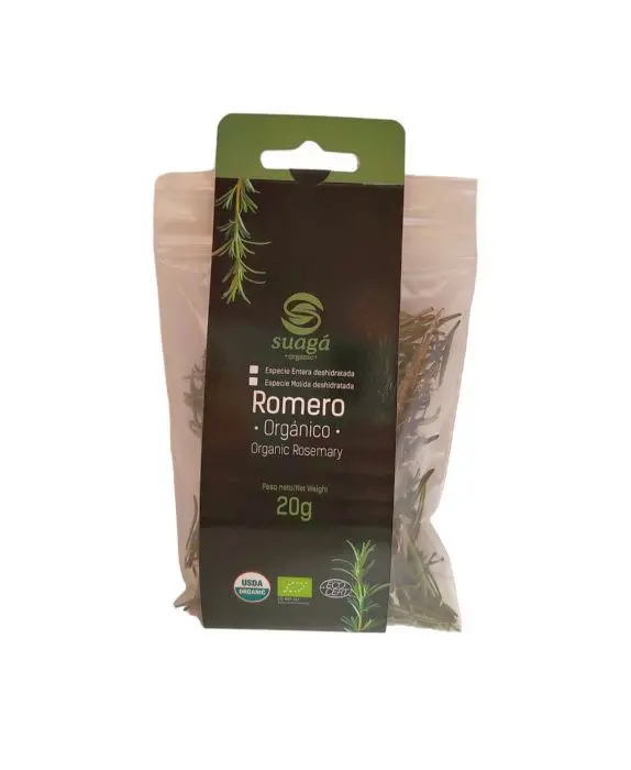 AROMATICA ROMERO ORGANICO SUAGA 20 G UND