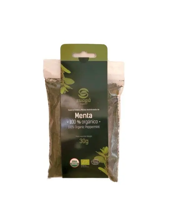 AROMATICA MENTA ORGANICO SUAGA 30 G UND