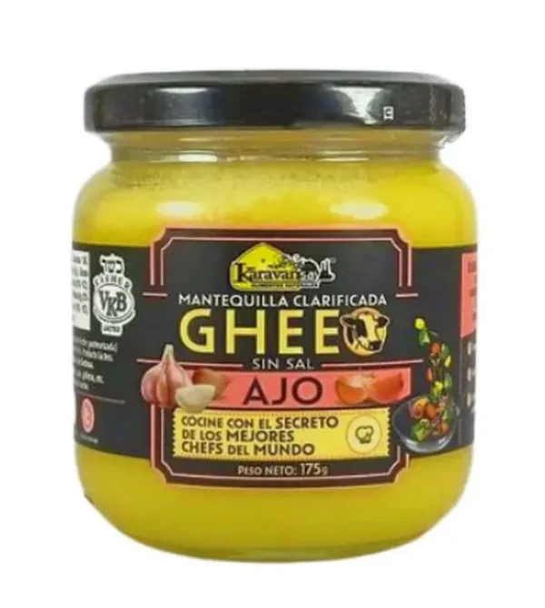 MANTEQUILLA CLARIFICADA GHEE AJO 175 G UND