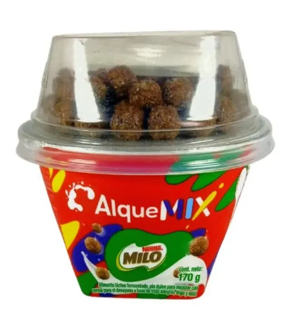 YOGURT CON CEREAL ALQUERIA MILO 170 GR UND