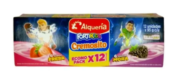 CUCHAREABLE FORTIKIDS 95 GR PACK 12 UND