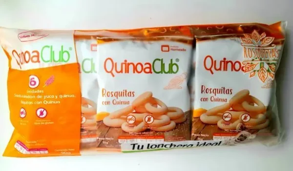 PASABO ROSQUITAS QUINUACLUB 15G 6 U UND