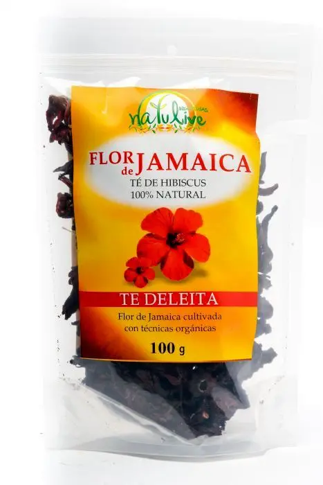 TE FLOR JAMAICA BOL NATULIVE 100 GR UND