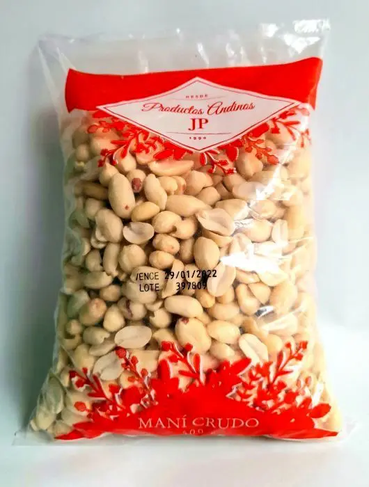 MANI CRUDO JP 500 GR UND