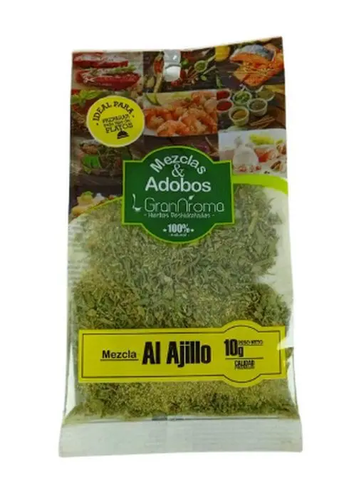 HIERBAS DESHI GRANAROMA MEZC AJILLO 10 G UND