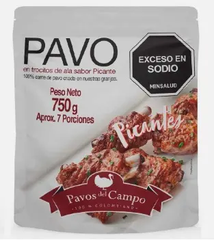 PAVO TROCITO DE ALA PAVOS DEL CAMPO PICA UND